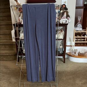 Athleta Women's Wide Leg Pajama Pants in Deep Blue